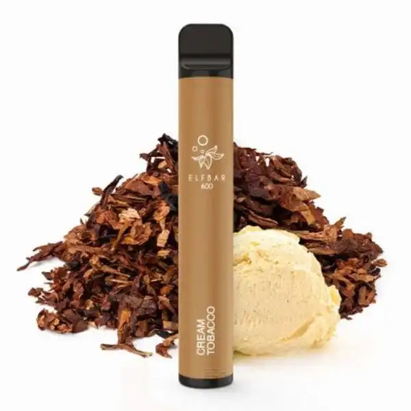 E-Zigarette Elf Bar Cream Tobacco 20mg Nikotin  600