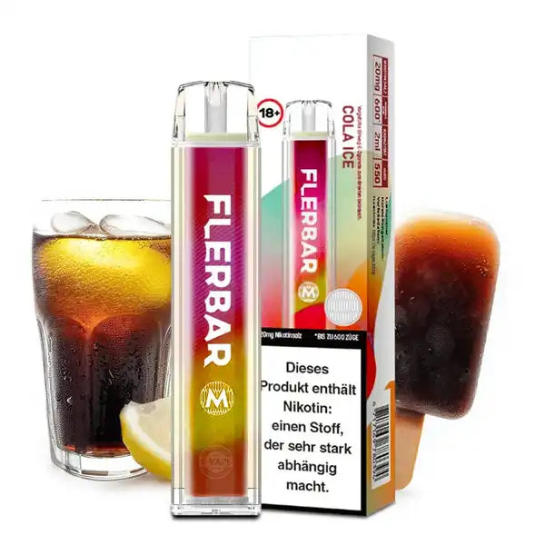 E-Zigarette Flerbar Cola 20mg Nikotin 600