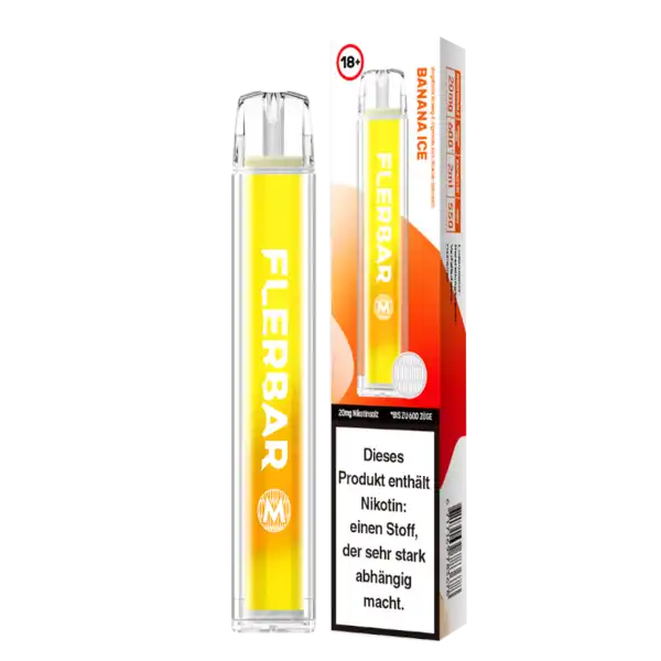 E-Zigarette Flerbar Banana Ice 20mg Nikotin 600