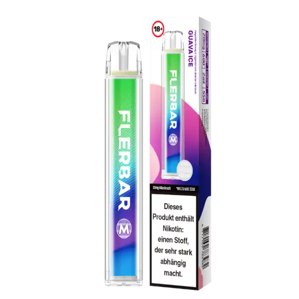 E-Zigarette Flerbar Guava Ice 20mg Nikotin 600
