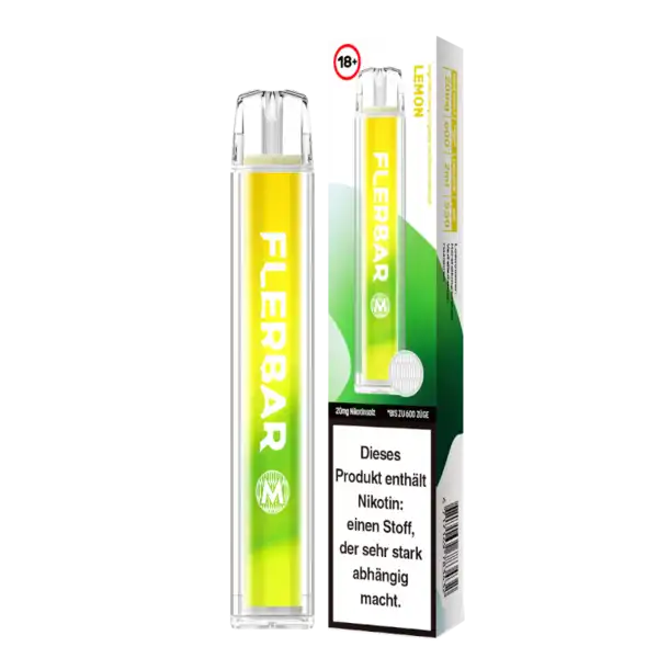 E-Zigarette Flerbar Lemon 20mg Nikotin 600