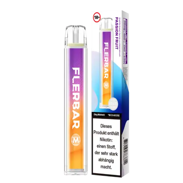 E-Zigarette Flerbar Passion Fruit 20mg Nikotin 600