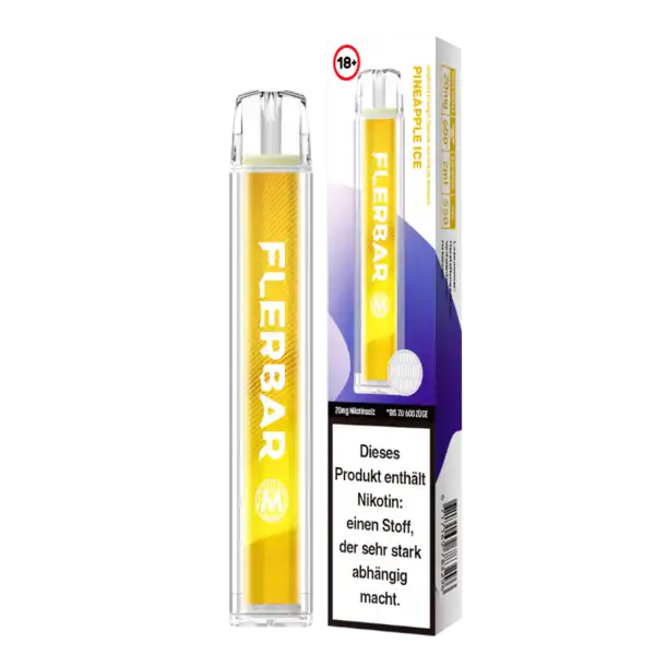 E-Zigarette Flerbar Pineapple Ice 20mg Nikotin 600