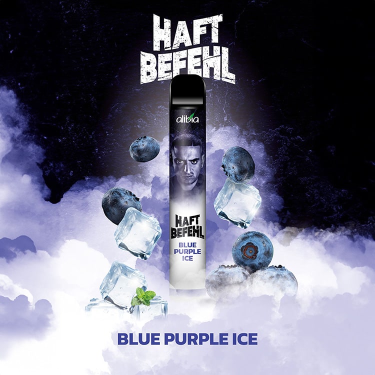 E-Zigarette Haftbefehl Blue Purple ICE 20mg Nikotin  700