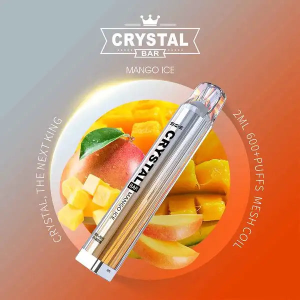 E-Zigarette Crystal Bar 600 Mango Ice 20mg Nikotin