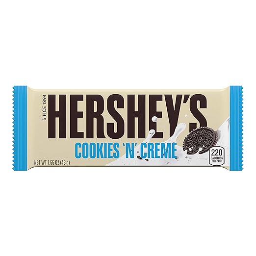 Hershey's Cookies 'n' Cream Tafelschokolade 43g 36er (mhd. 18/02/2025)