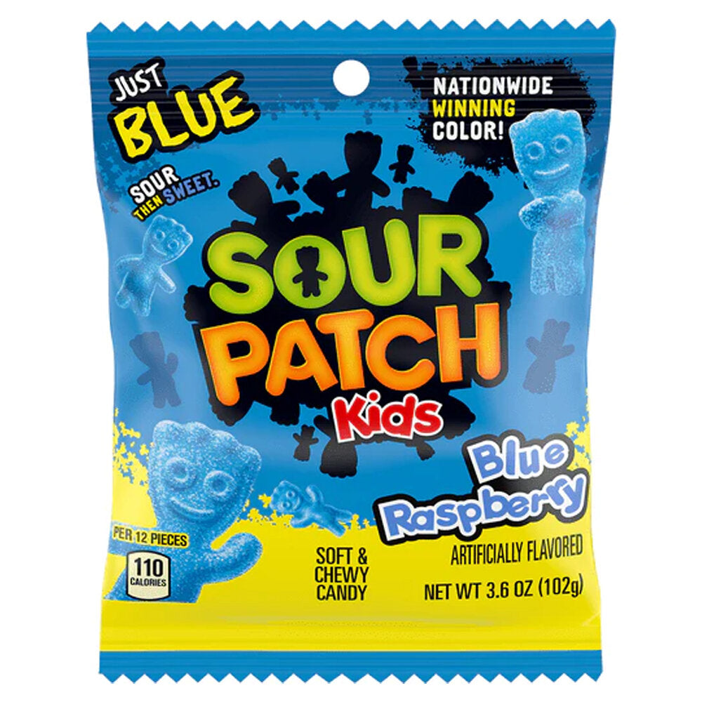 Sour Patch Kids Blue Raspberry 102g 12er (mhd. 20/06/2024)
