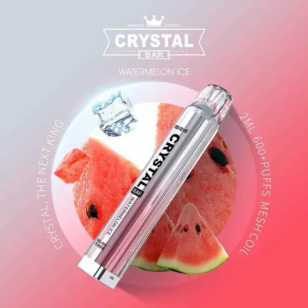 E-Zigarette Crystal Bar 600 Watermelon Ice 20mg Nikotin