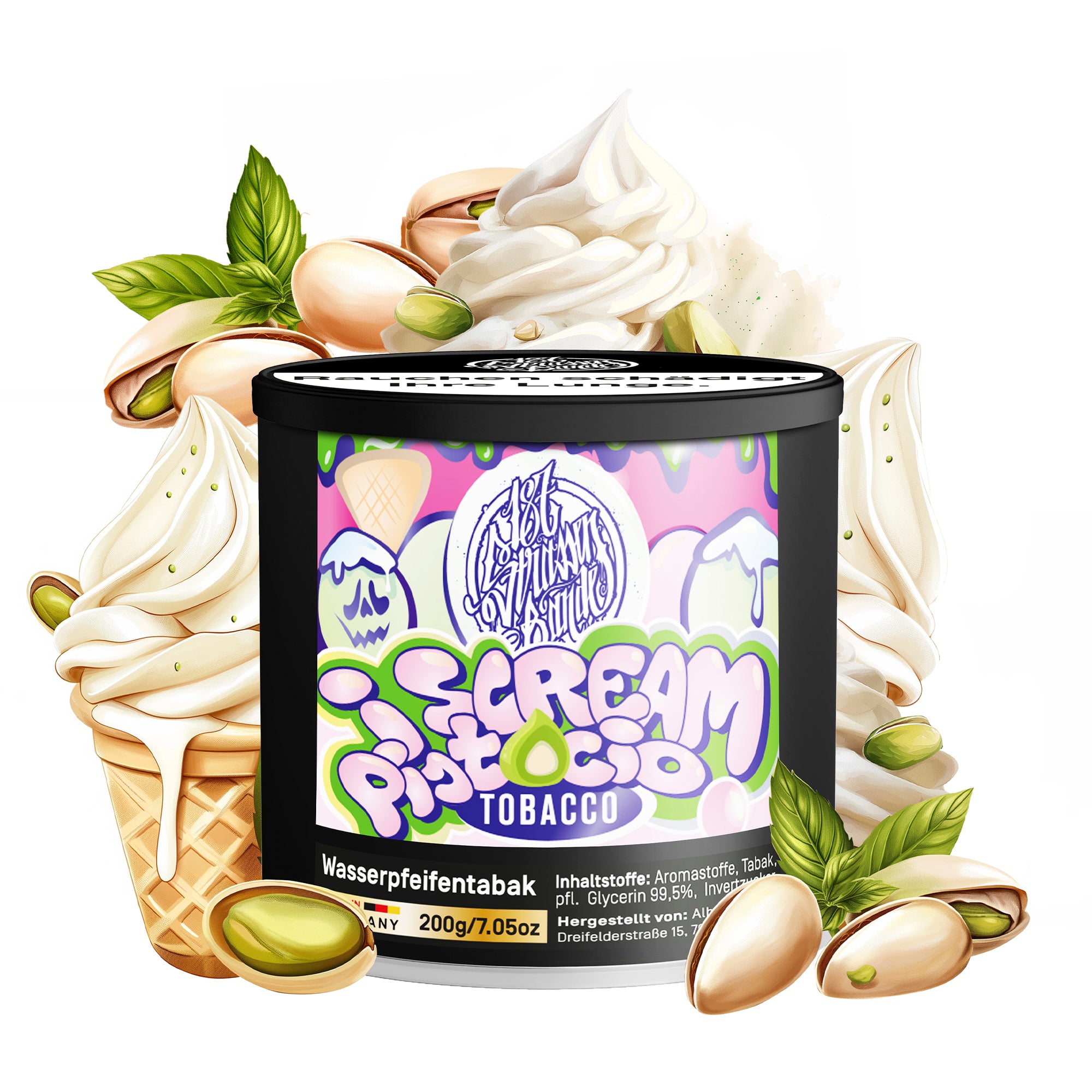 187 Tabak 200g I Scream Pistacio