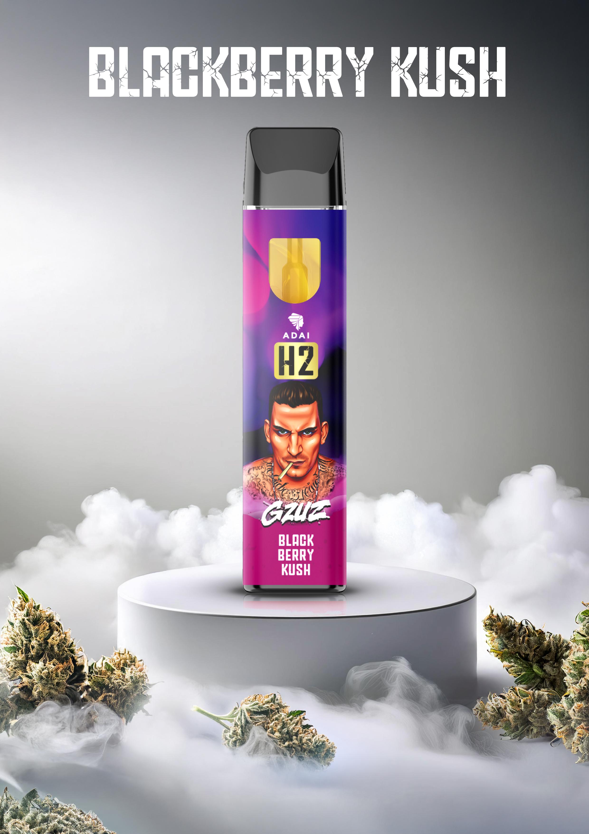 GZUZ V2 Superior Blend Vaporizer Blackberry Kush