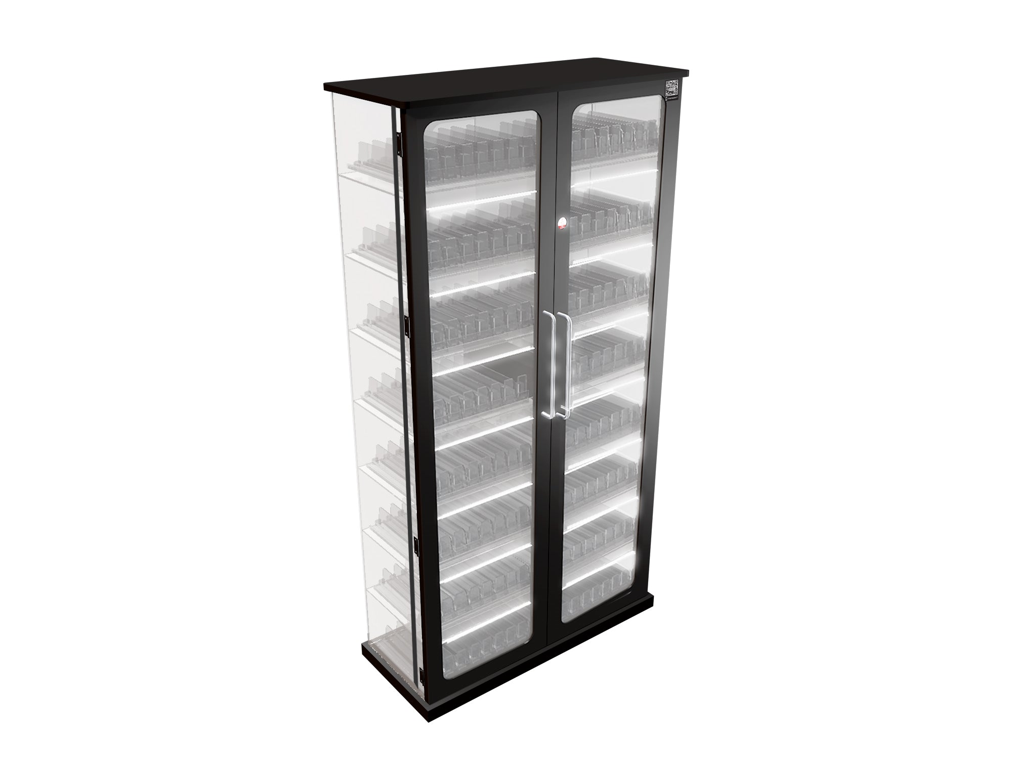 Double Vitrine (Schwarz)
