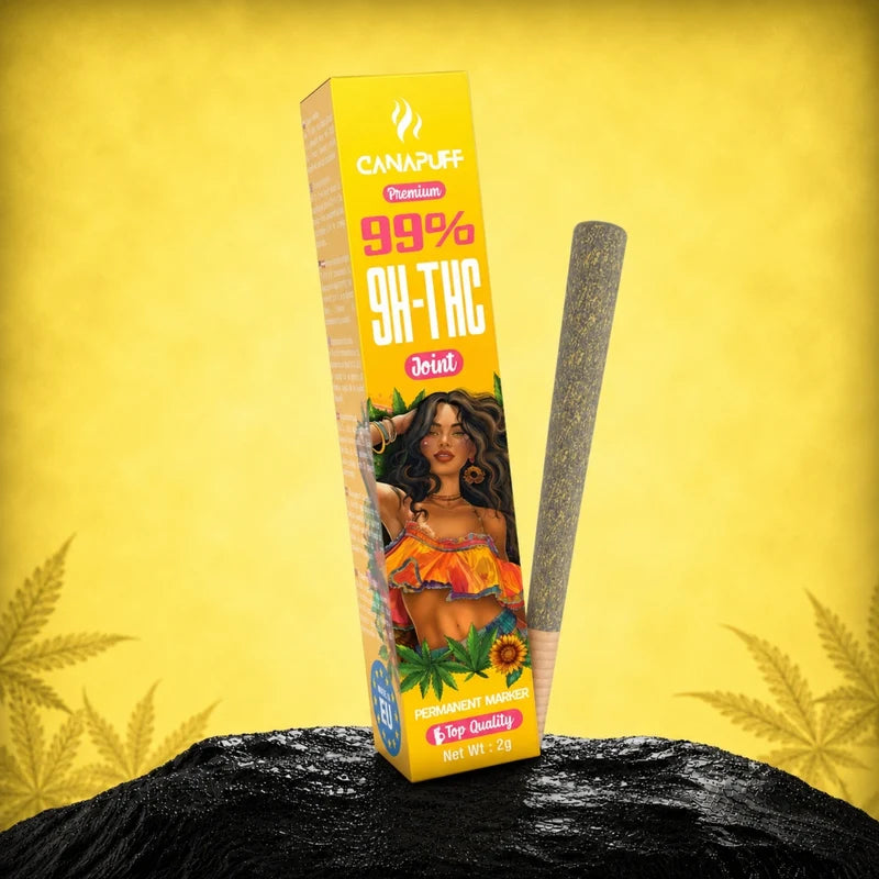 CANAPUFF Premium 99% 9H-THC Joint „Permanent Marker“ – 2g