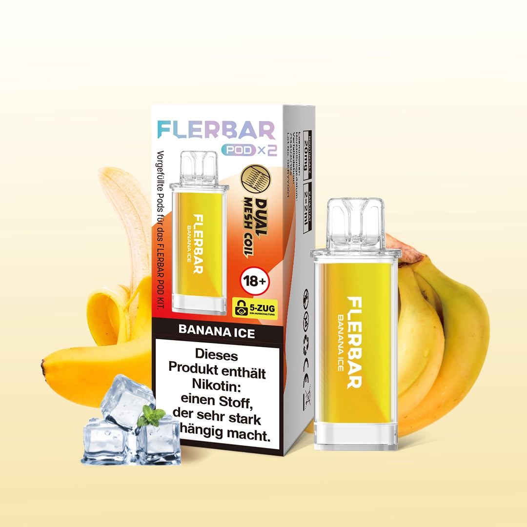 Flerbar Prefilled Pod Banane 20mg Nikotin 600