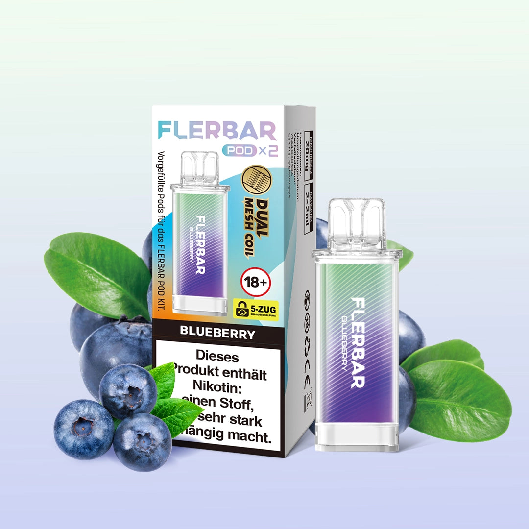 Flerbar Prefilled Pod Blueberry 20mg Nikotin 600