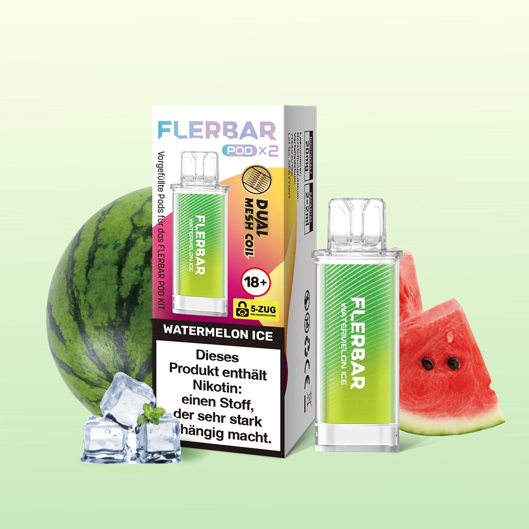 Flerbar Prefilled Pod Watermelon Ice 20mg Nikotin 600