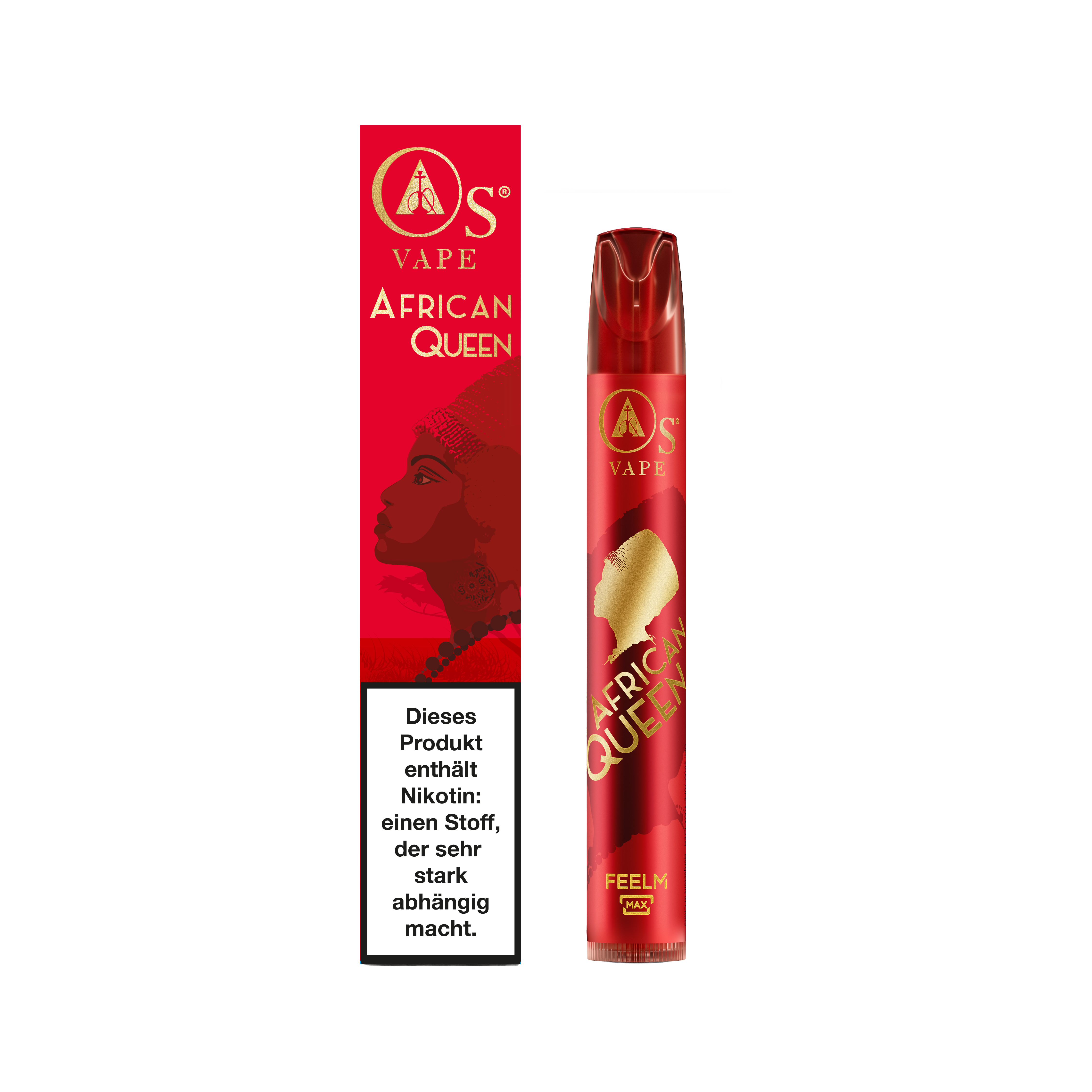 E-Zigarette OS African Queen 20mg Nikotin 750