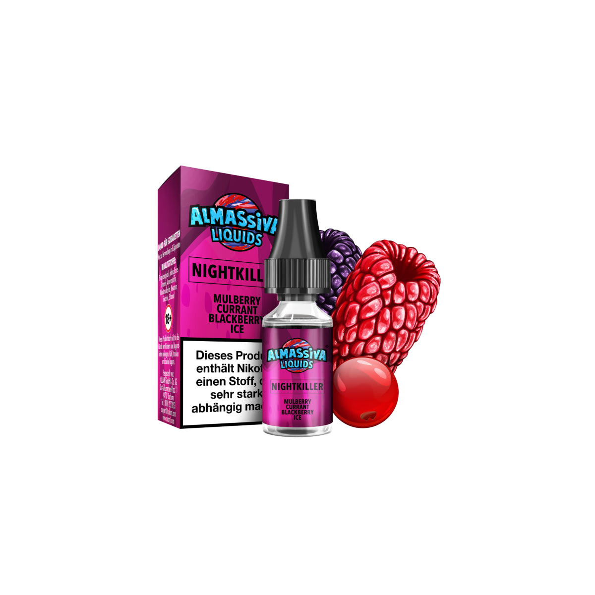 Al Massiva Liquid 17mg Nikotin 10ml - Nightkiller