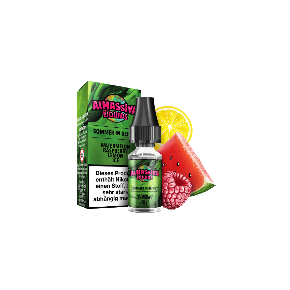 Al Massiva Liquid 17mg Nikotin 10ml - Sommer in Beirut