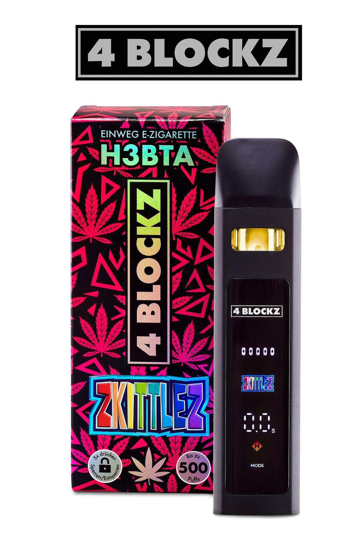 4Blockz H3BTA Digital – Zkittlez – 1 ml CRD