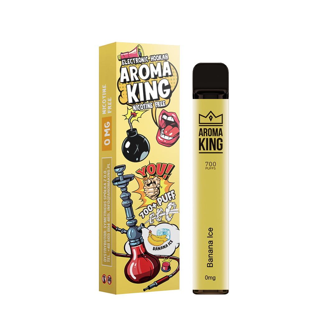 E-Zigarette Aroma King BANANA ICE 0mg Nikotin 700