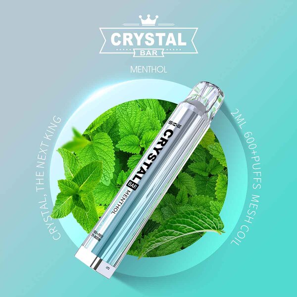 E-Zigarette Crystal Bar 600 Menthol 20mg Nikotin