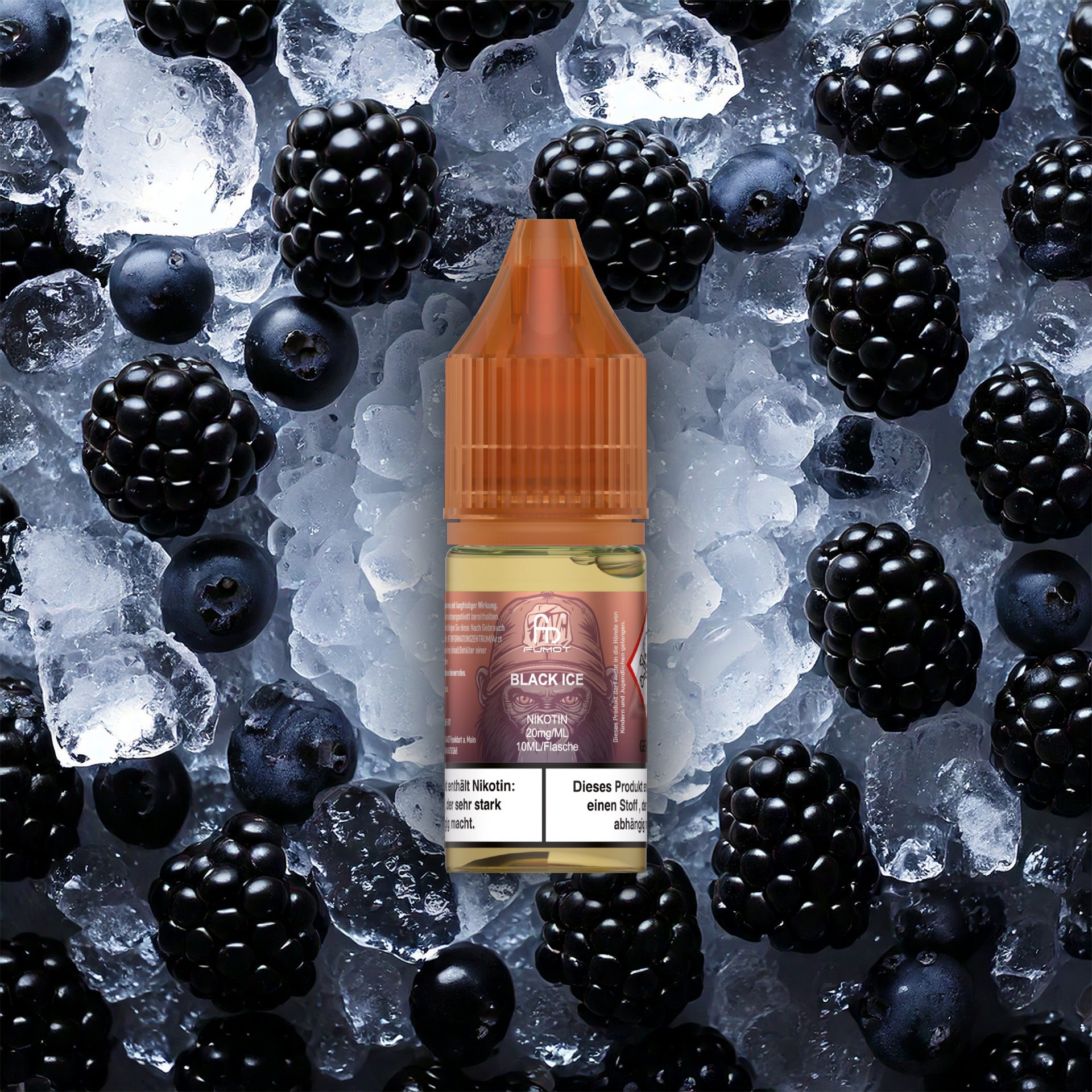 RandM 10ml Liquid 20mg Nikotin Black Ice