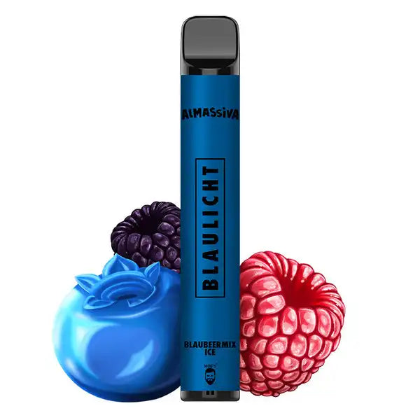 E-Zigarette Al Massiva Blaulicht (Blaubeermix Ice) 20mg Nikotin 600