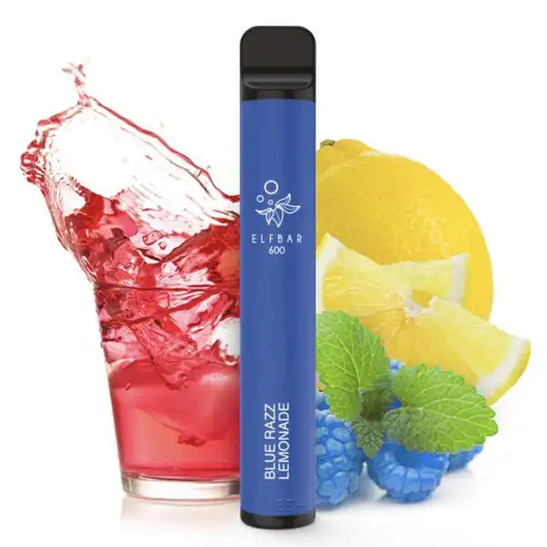 E-Zigarette Elfbar 600 Blue Razz Lemonade 20mg Nikotin