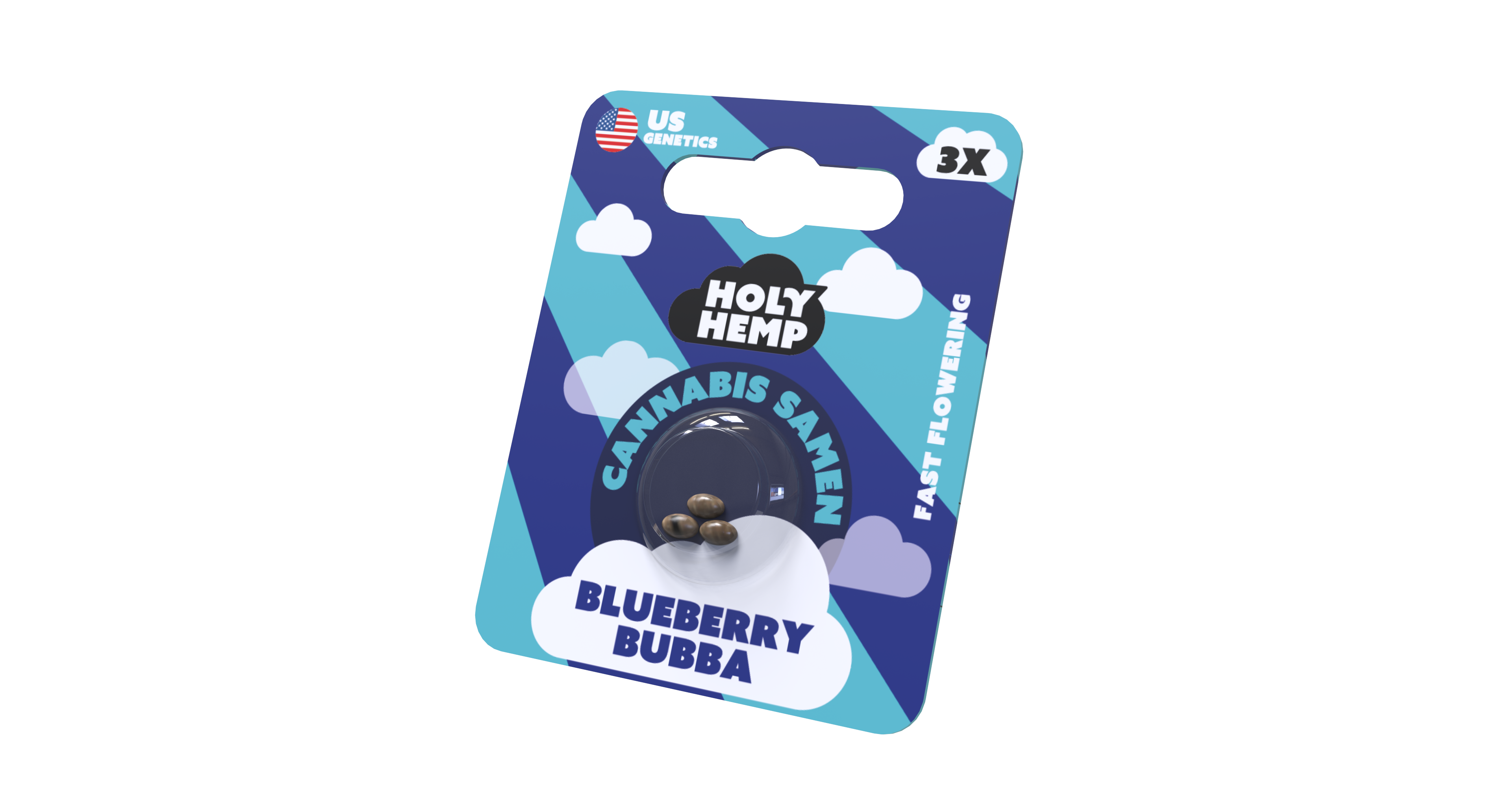 Cannabissamen Holy Hemp US Blueberry Bubba