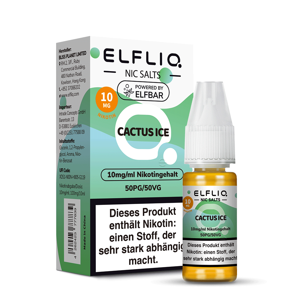 Elfbar ELFLIQ 10mg/ml Nikotinsalz Liquid Cactus