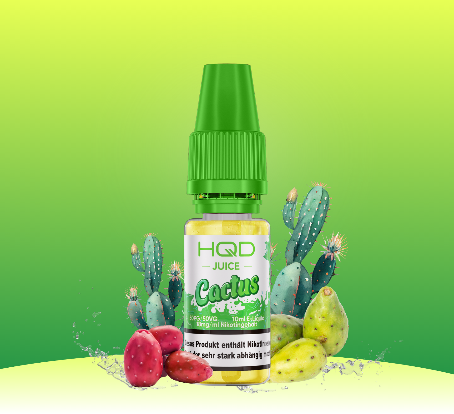 HQD Juice Cactus 10ml Liquid 18mg Nikotin