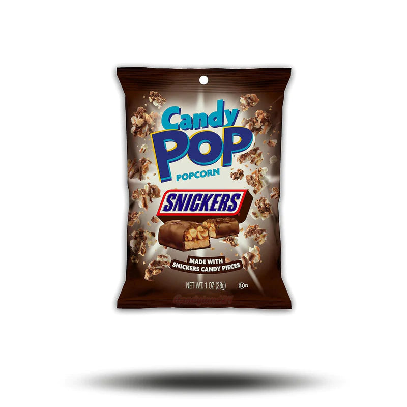 Pop Popcorn Snickers Candy 28g 8er  (mhd. 20/07/2024)