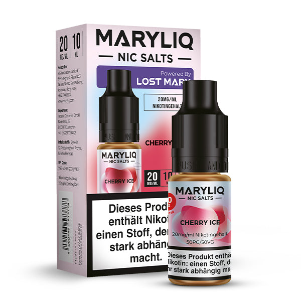 Lost Mary 10ml Liquid 20mg Nikotinsalz Maryliq Cherry Ice