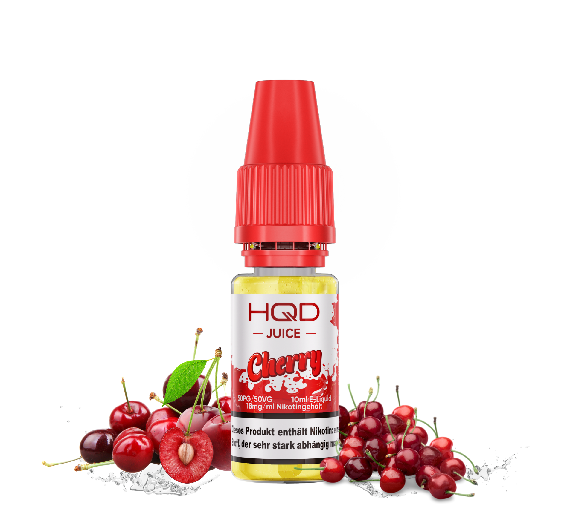 HQD Juice Cherry 10ml Liquid 18mg Nikotin