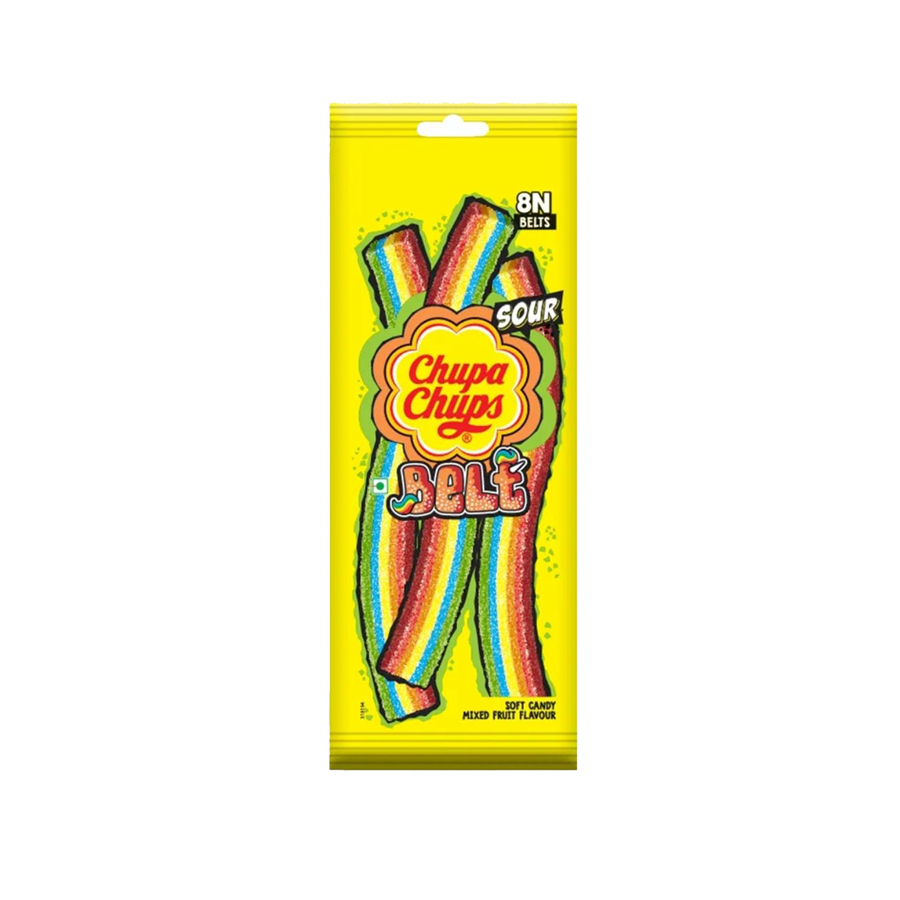 Chupa Chups Sour Belts 57,6g 12er Vegetarisch  ***NEU***