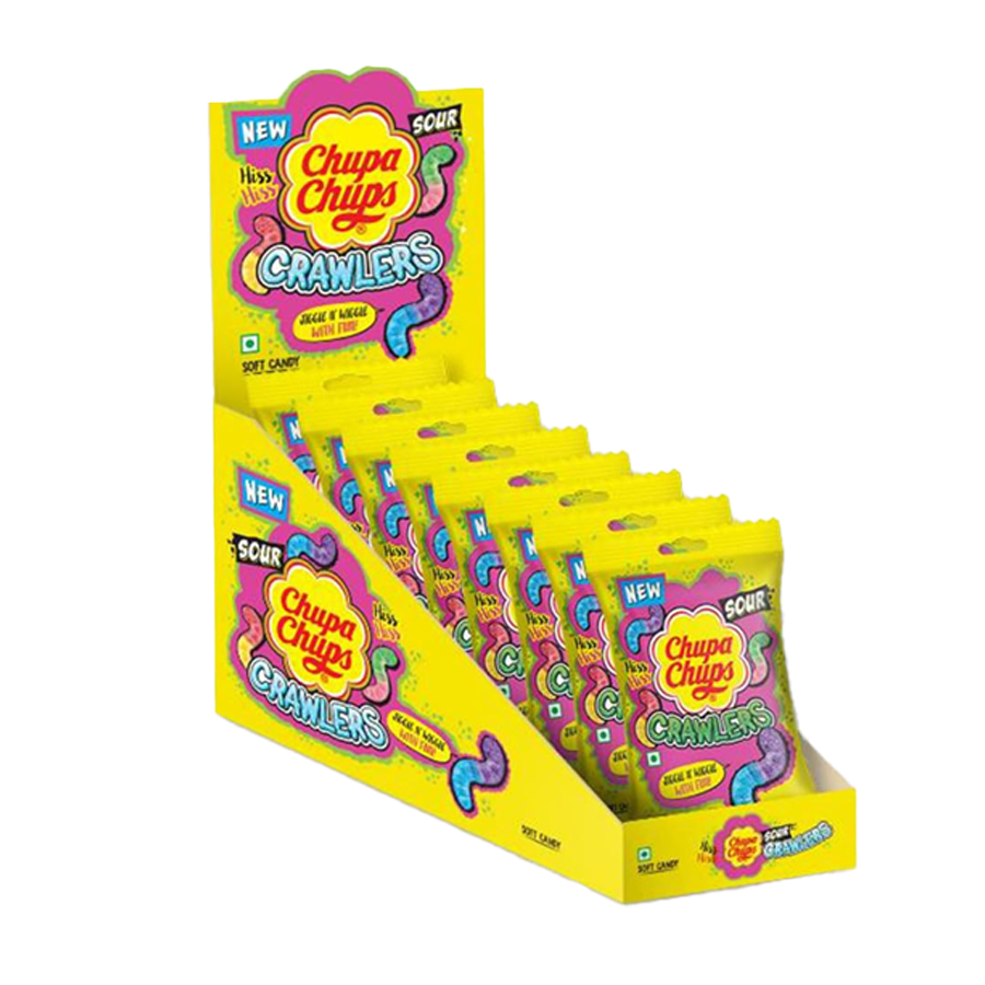 Chupa Chups Crawlers 93g 8er Vegetarisch  ***NEU***