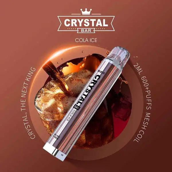 E-Zigarette Crystal Bar 600 Cola Ice 20mg Nikotin