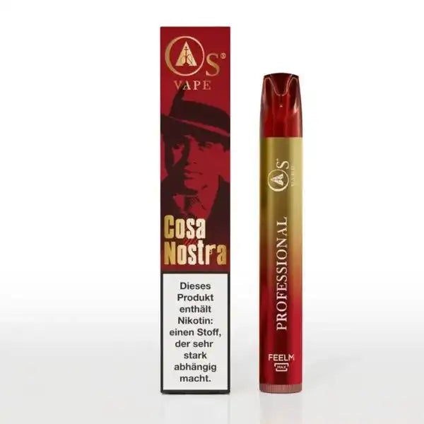 E-Zigarette O's Cosa Nostra 20mg Nikotin 750