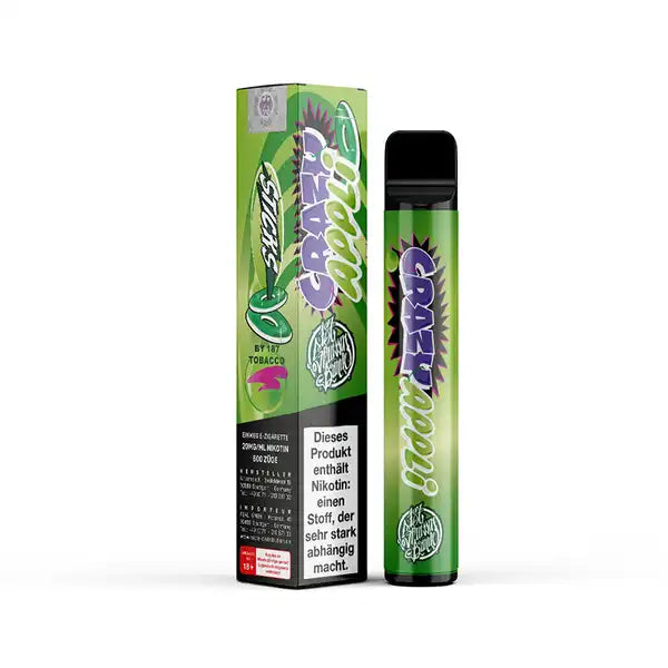 E-Zigarette 187 CRAZY APPLI 20mg Nikotin 600