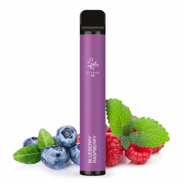 E-Zigarette Elf Bar Blueberry Raspberry 20mg Nikotin  600
