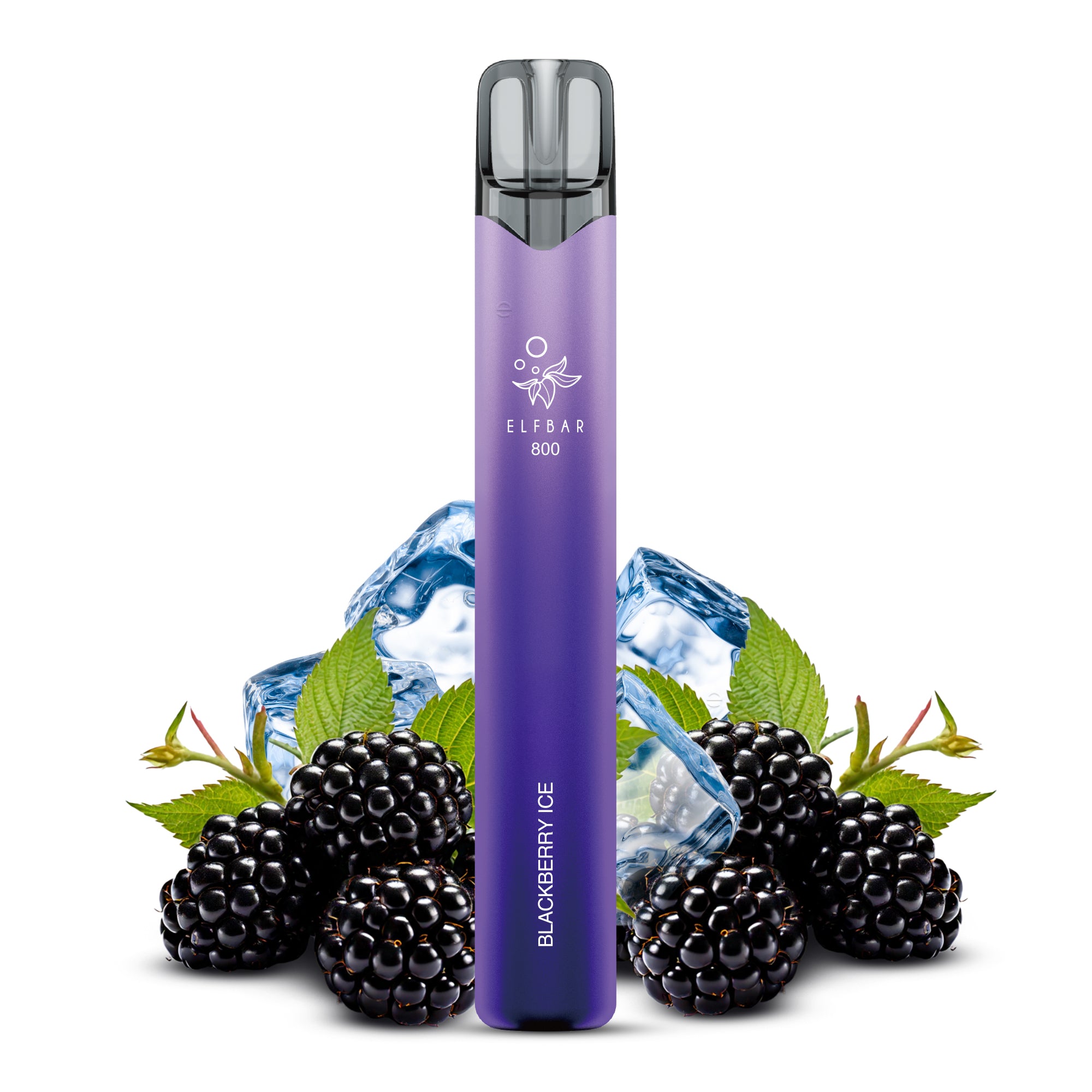 E-Zigarette Elf Bar Blackberry Ice 0mg NIKOTINFREI 800
