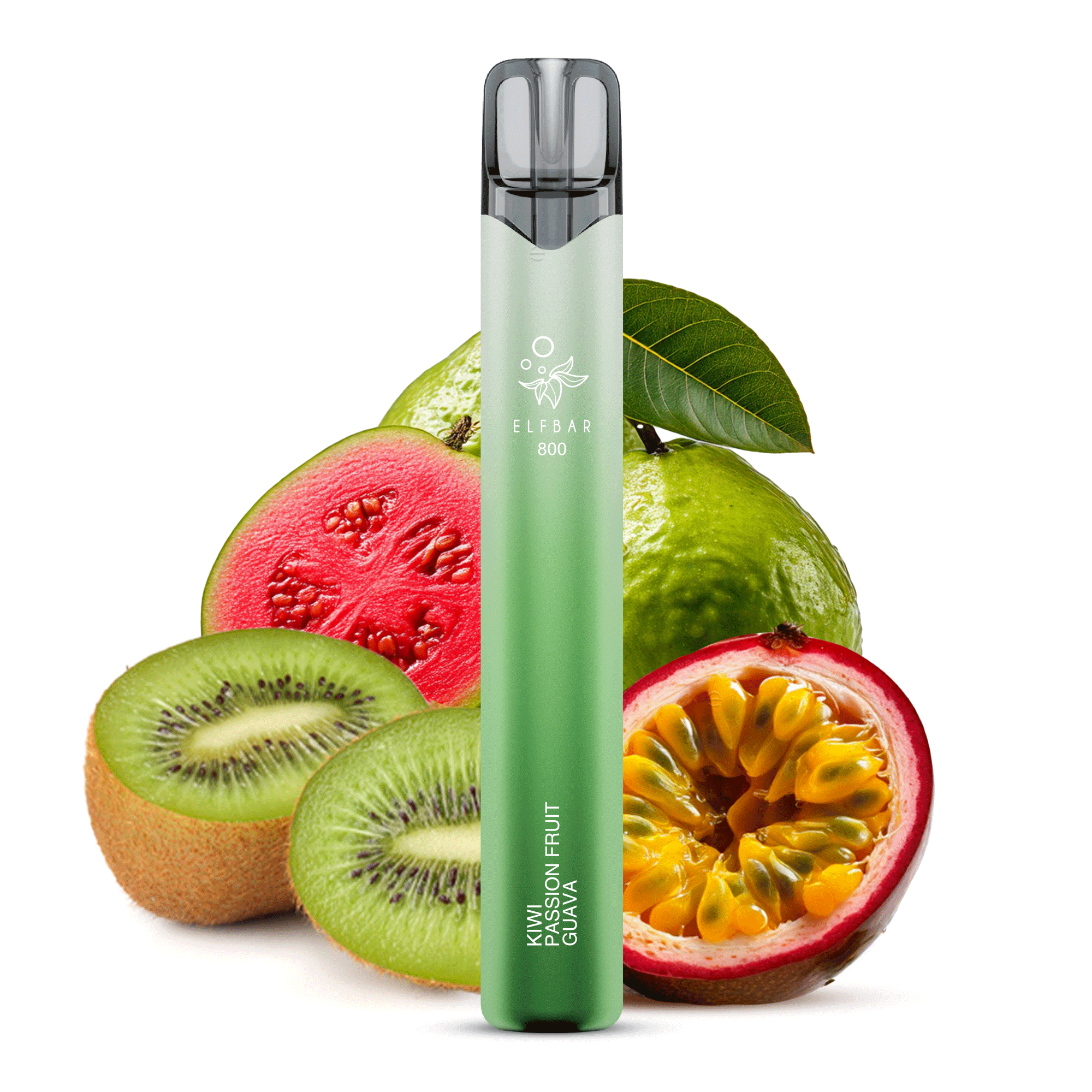 E-Zigarette Elf Bar Kiwi Passion Fruit Guava 20mg Nikotin 800