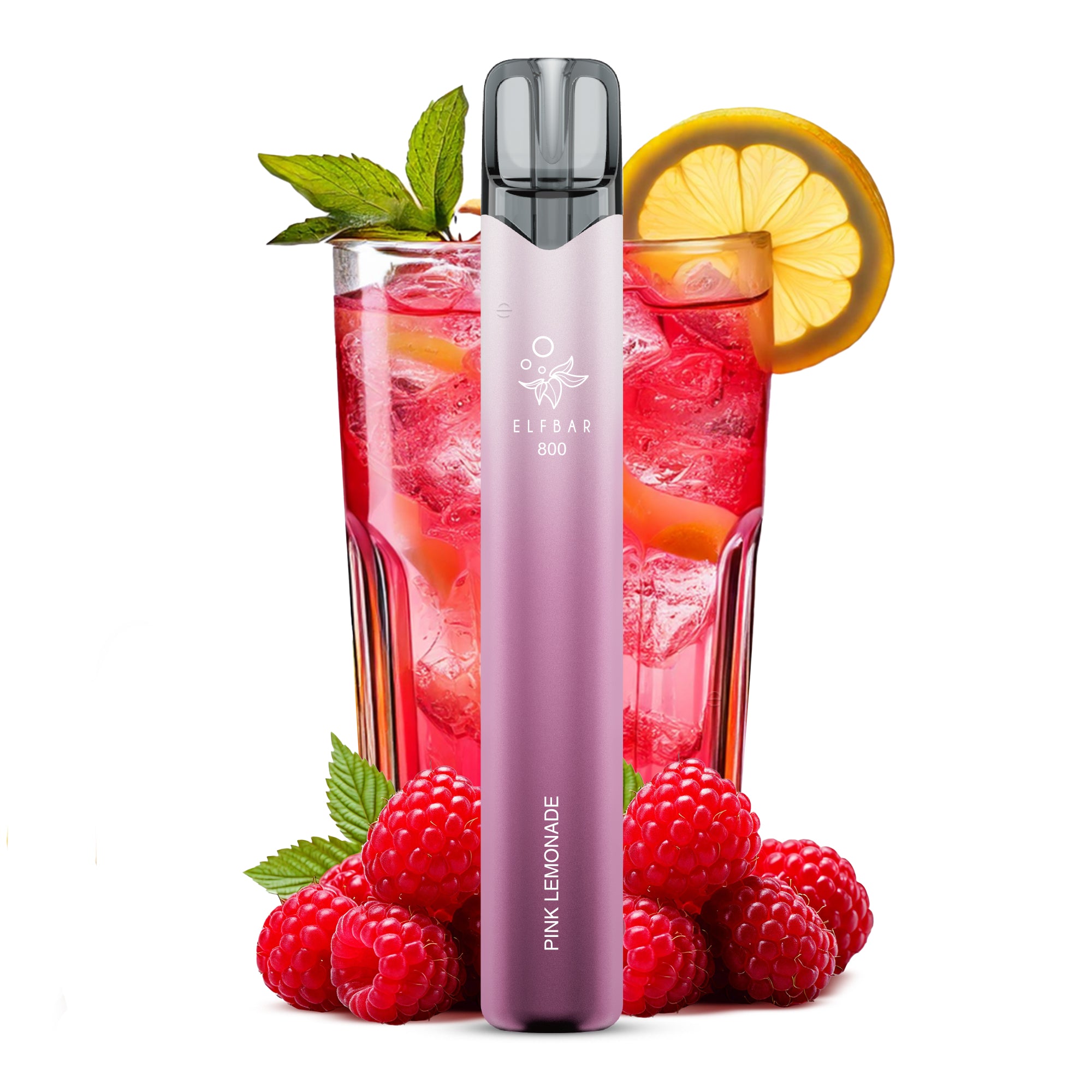 E-Zigarette Elf Bar Pink Lemonade 0mg NIKOTINFREI 800