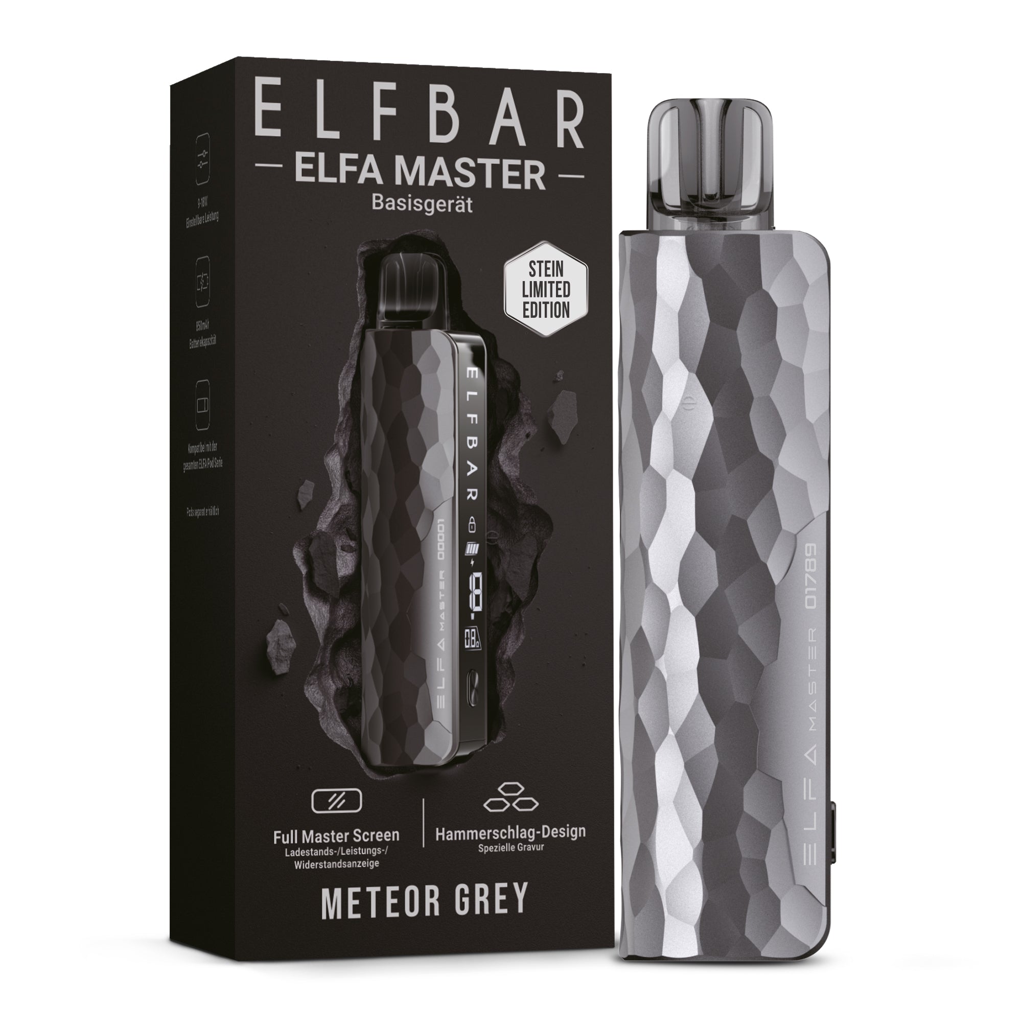 Elf Bar ELFA Master Basisgerät Limited Edition Meteor Grey
