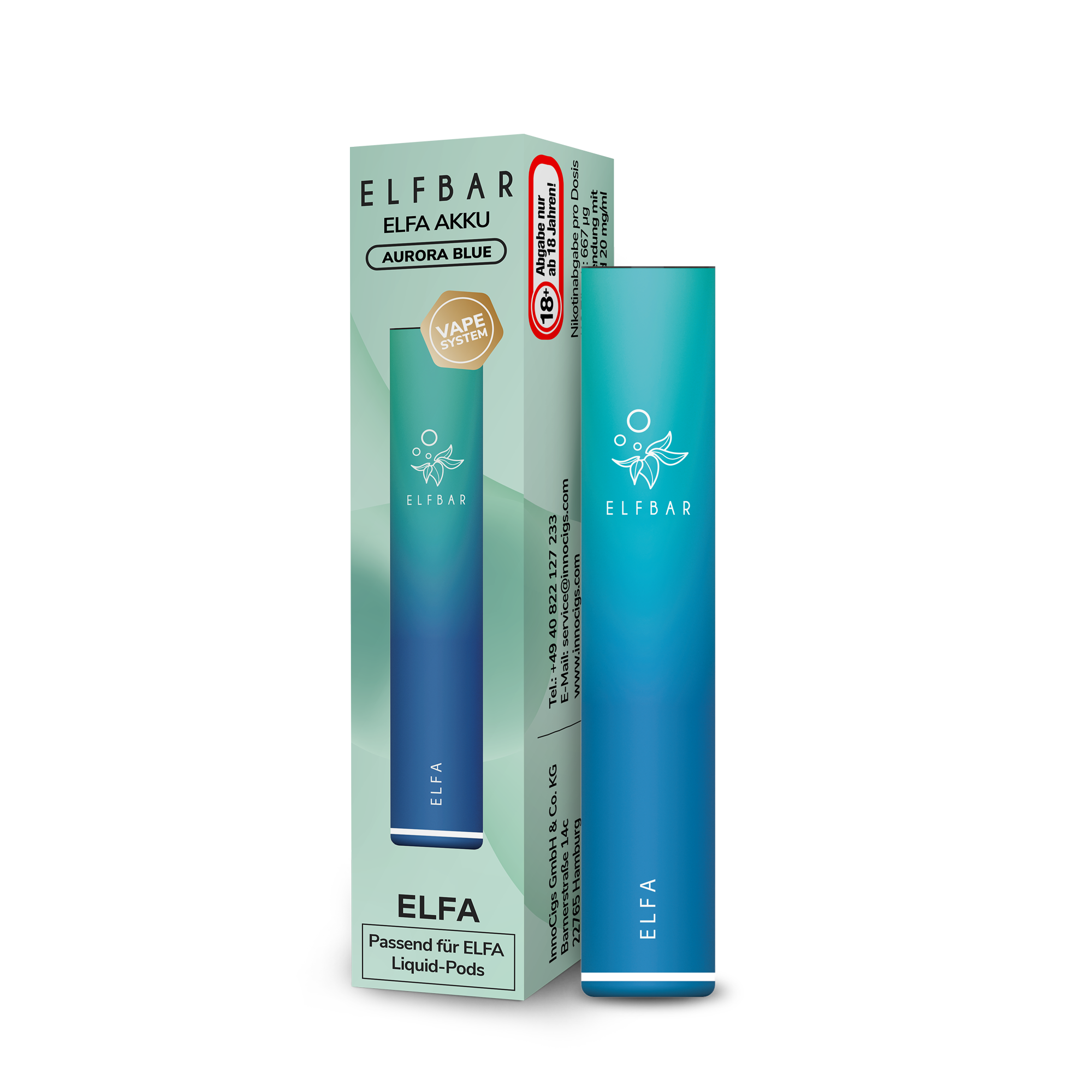 Elfbar ELFA Basisgerät AURORA BLUE