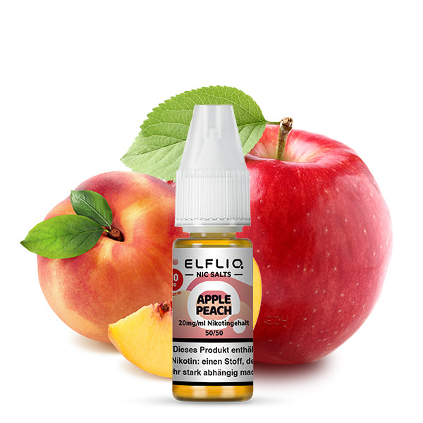 Elfbar ELFLIQ 20mg/ml Nikotinsalz Liquid Apple Peach
