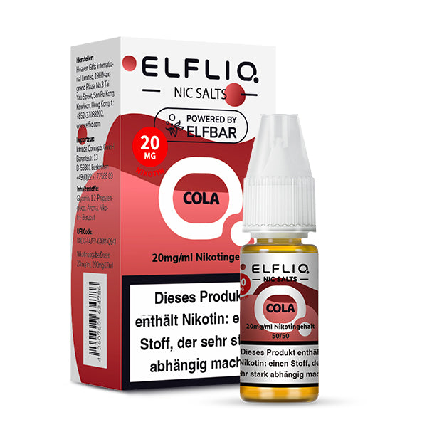 Elfbar ELFLIQ 20mg/ml Nikotinsalz Liquid Cola