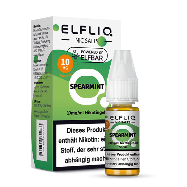 Elfbar ELFLIQ 10mg/ml Nikotinsalz Liquid Spearmint
