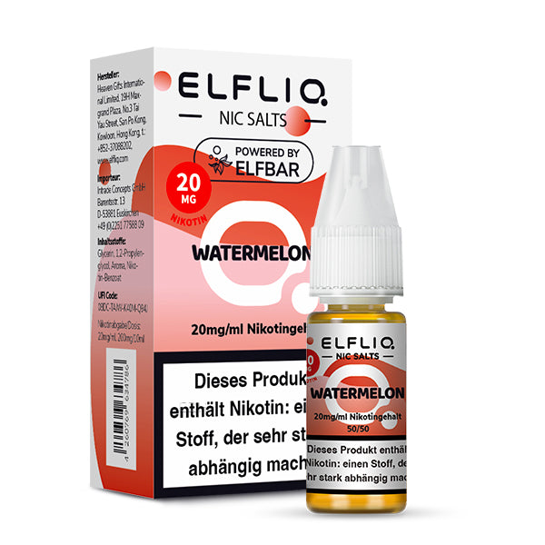 Elfbar ELFLIQ 20mg/ml Nikotinsalz Liquid Watermelon