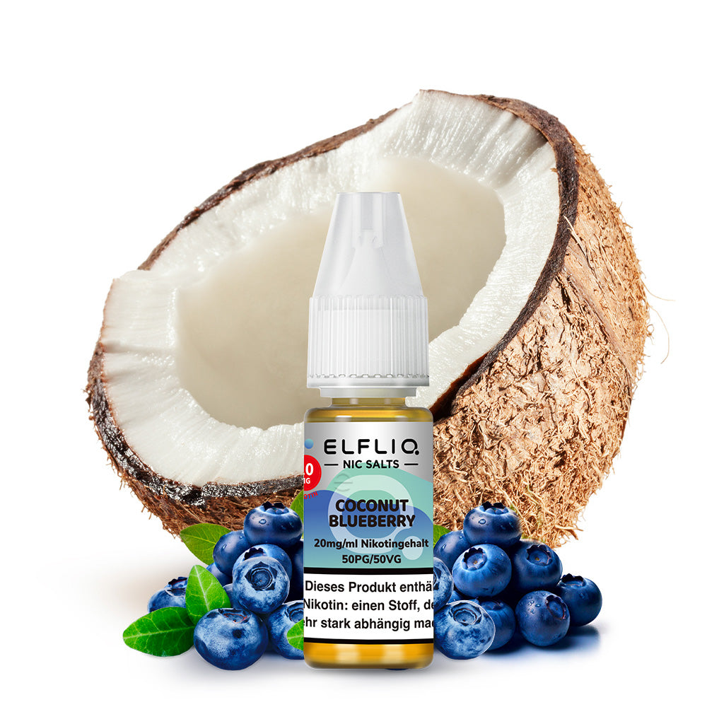 Elfbar ELFLIQ 20mg/ml Nikotinsalz Liquid Coconut Blueberry